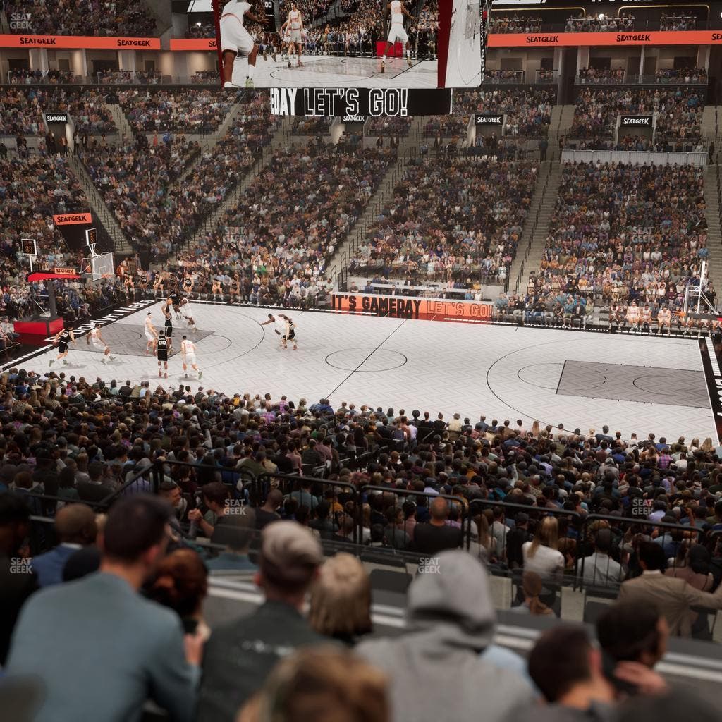 Barclays Center - Section 123 Seat View