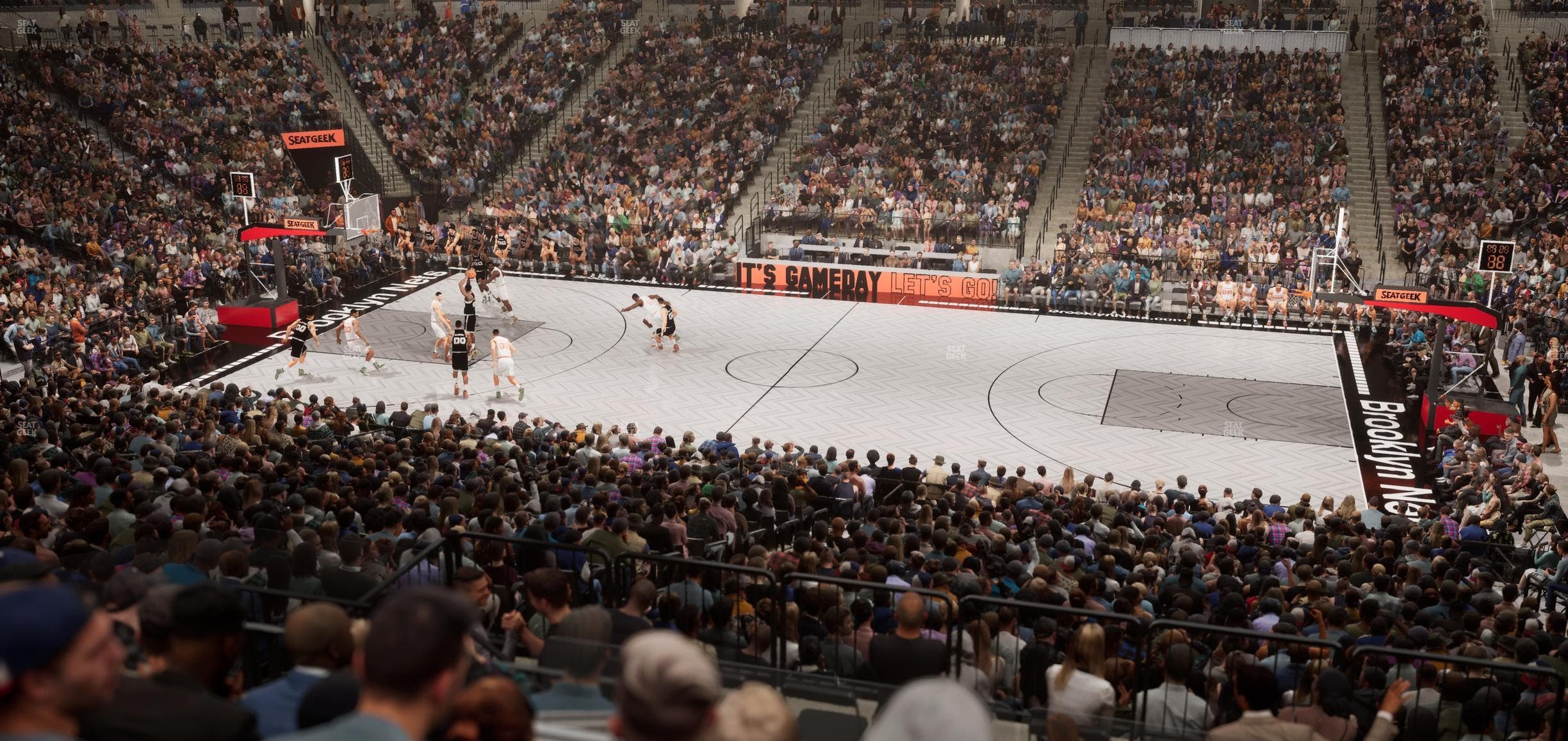 Barclays Center - Section 123 Seat View