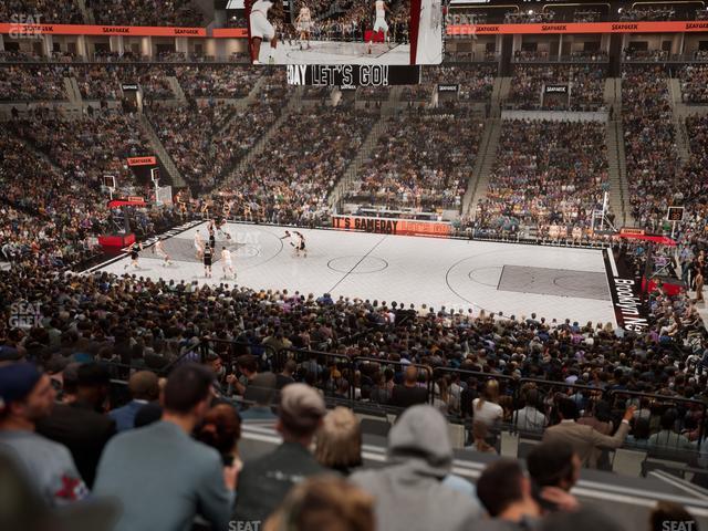 Barclays Center - Section 123 Seat View Barclays Center - Section 123 Seat View