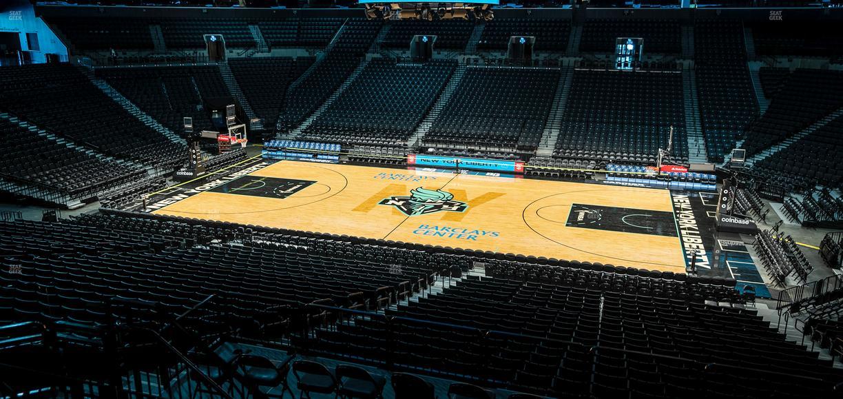 Barclays Center - Section 123 Seat View