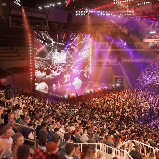 Barclays Center - Section 123 Seat View