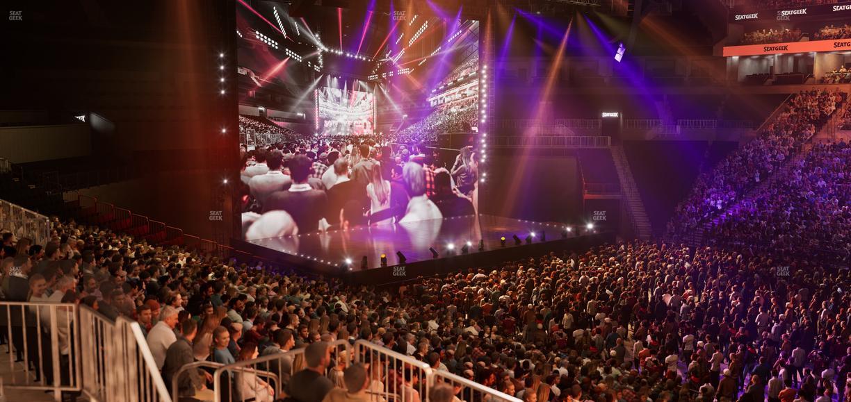 Barclays Center - Section 123 Seat View