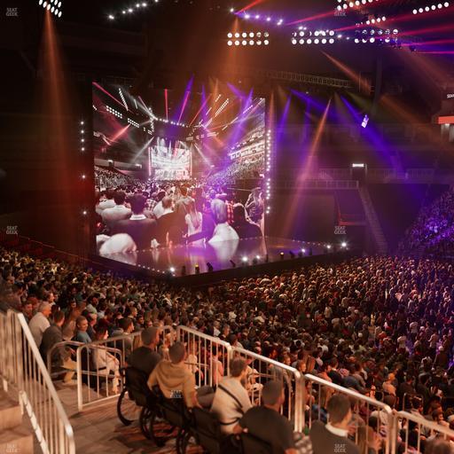 Barclays Center - Section 123 Seat View