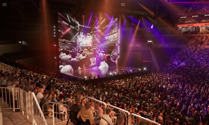 Barclays Center - Section 123 Seat View