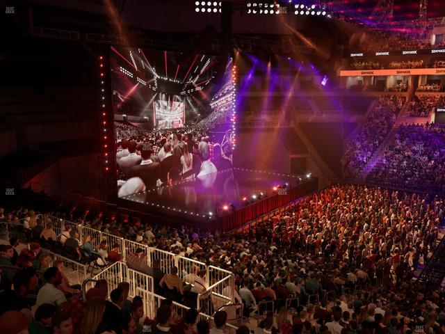 Barclays Center - Section 124 Seat View