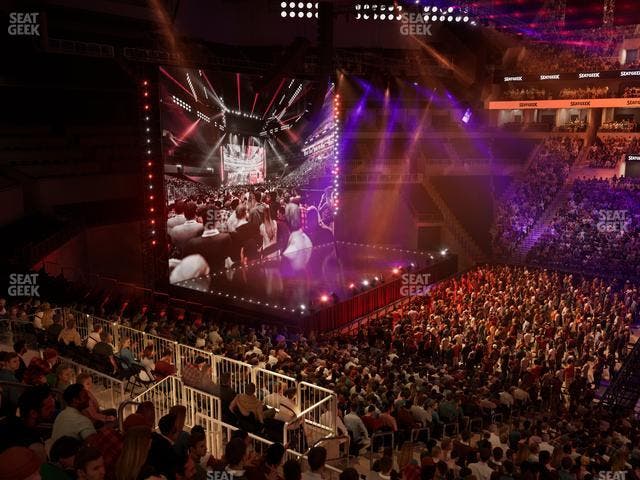 Barclays Center - Section 124 Seat View