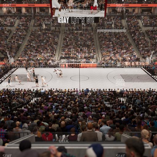 Barclays Center - Section 124 Seat View