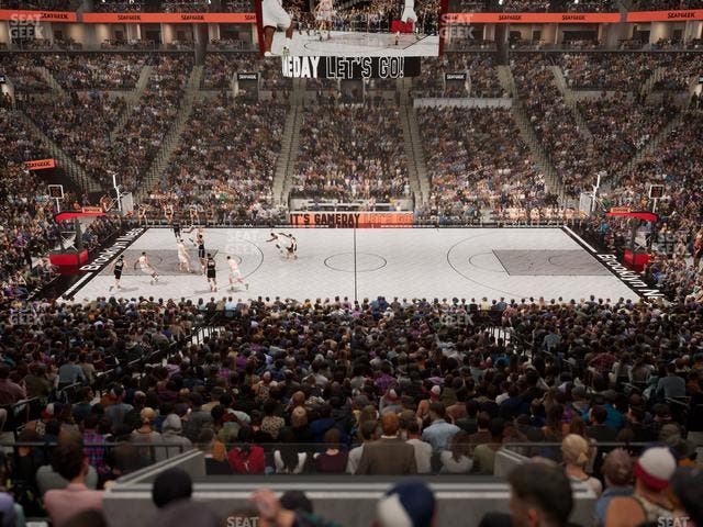 Barclays Center - Section 124 Seat View