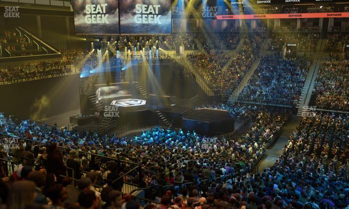 Barclays Center - Section 124 Seat View