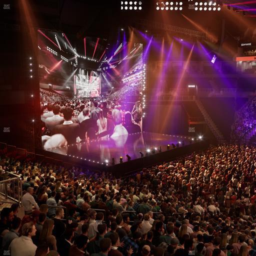 Barclays Center - Section 124 Seat View