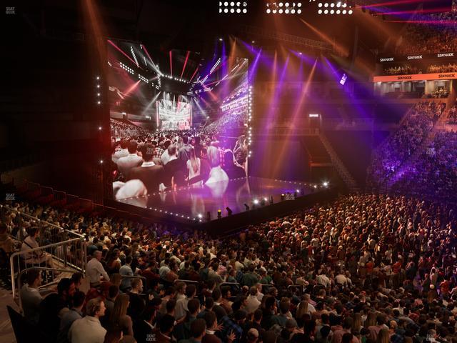 Barclays Center - Section 124 Seat View