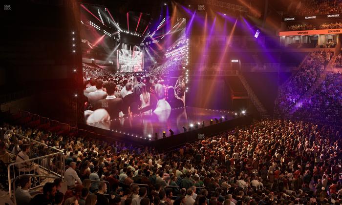 Barclays Center - Section 124 Seat View