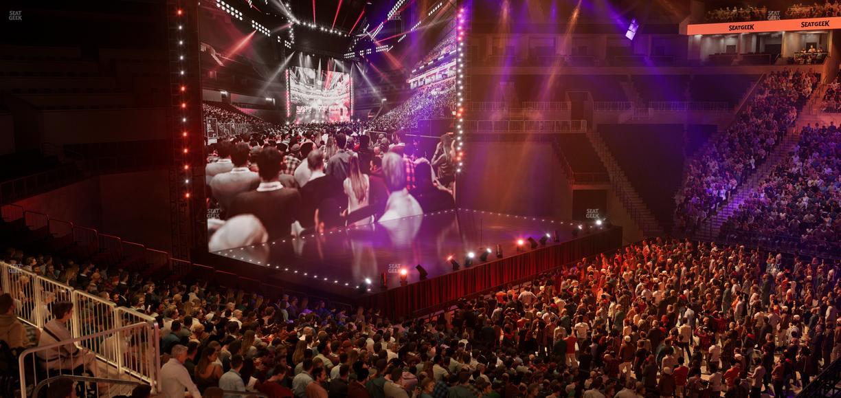Barclays Center - Section 124 Seat View