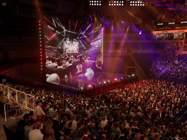Barclays Center - Section 124 Seat View