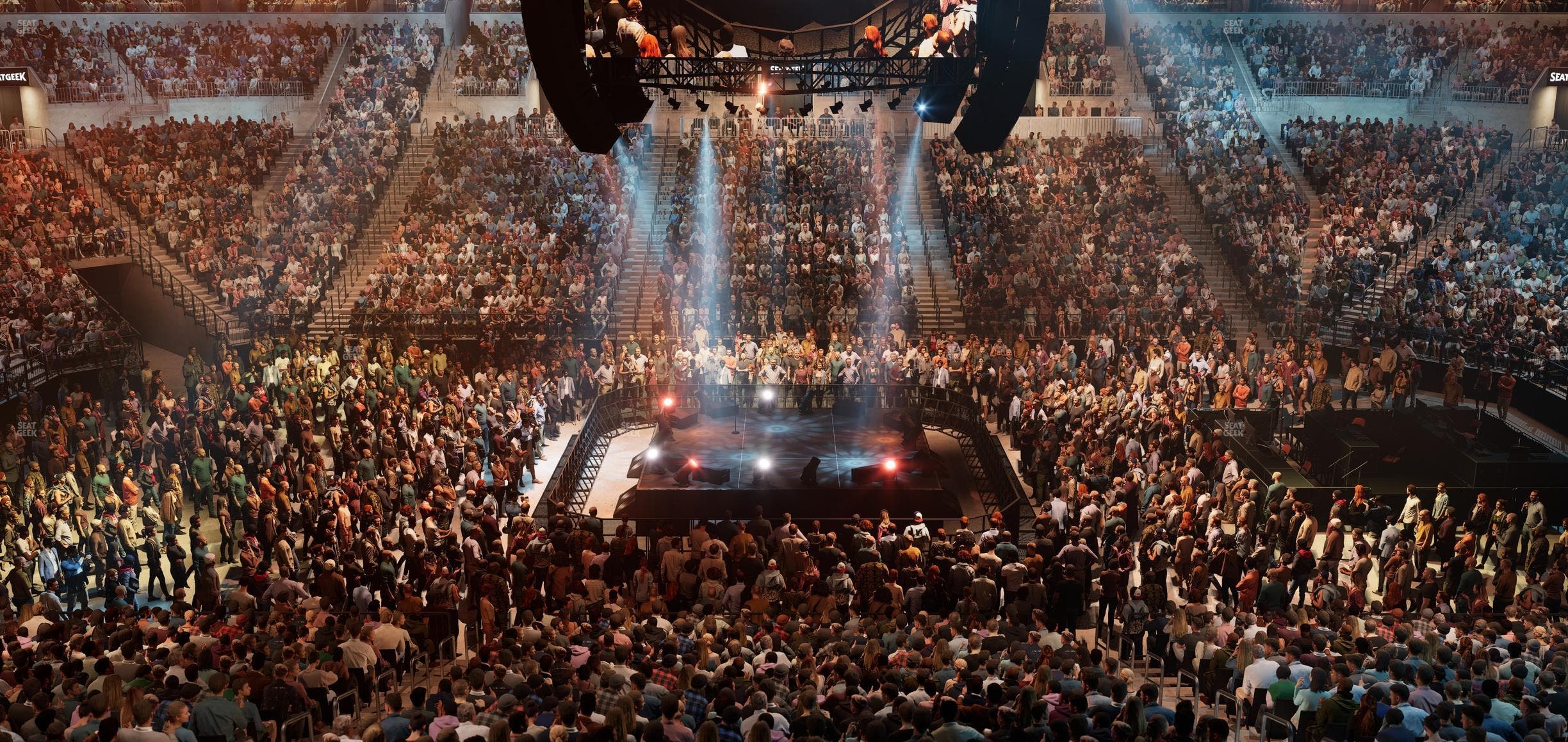 Barclays Center - Section 124 Seat View