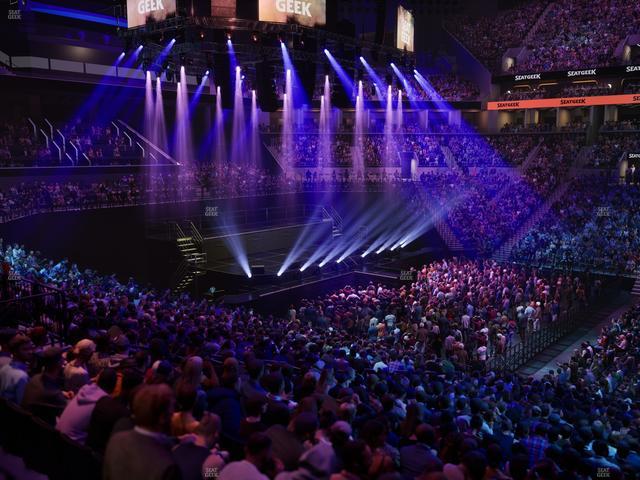 Barclays Center - Section 124 Seat View