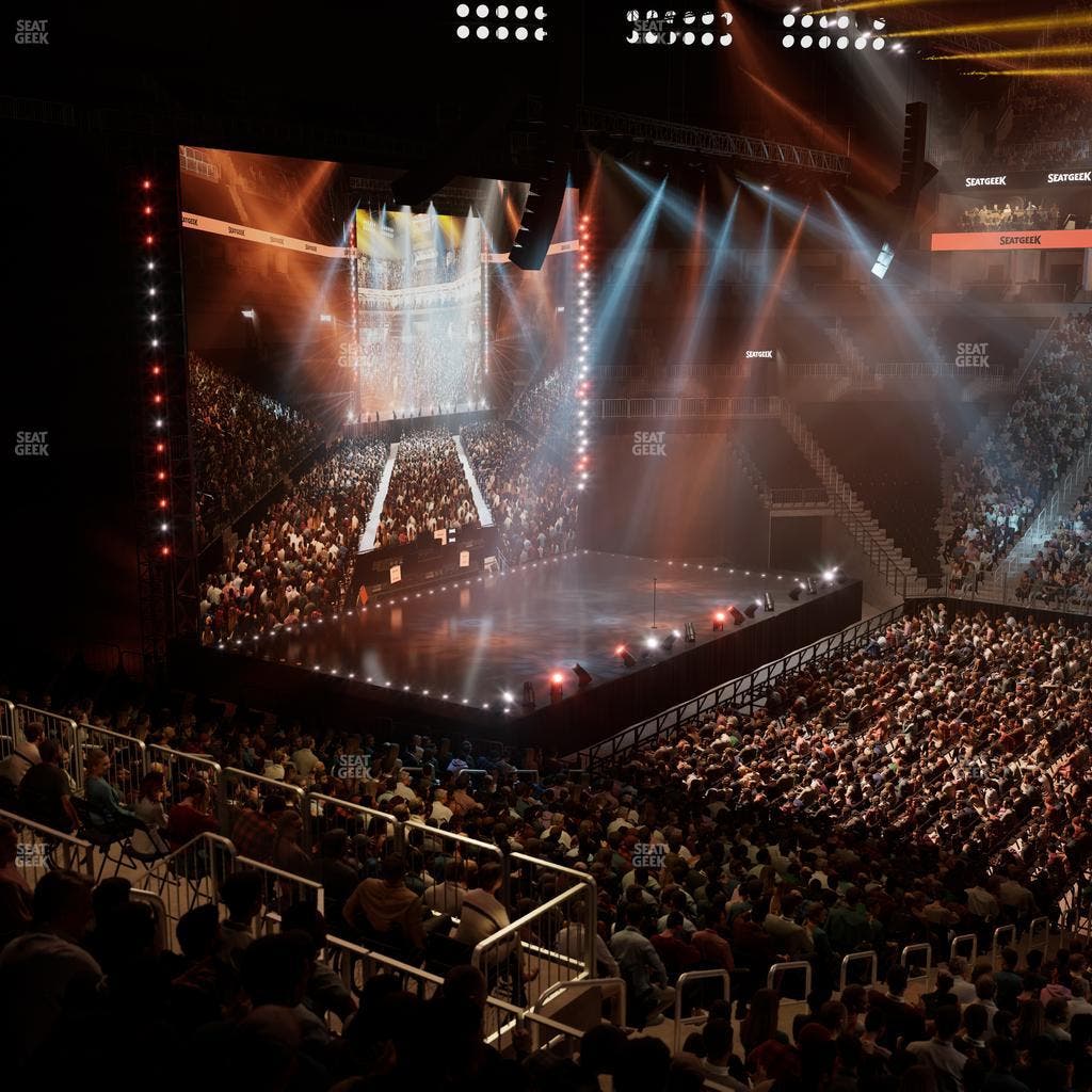 Barclays Center - Section 124 Seat View