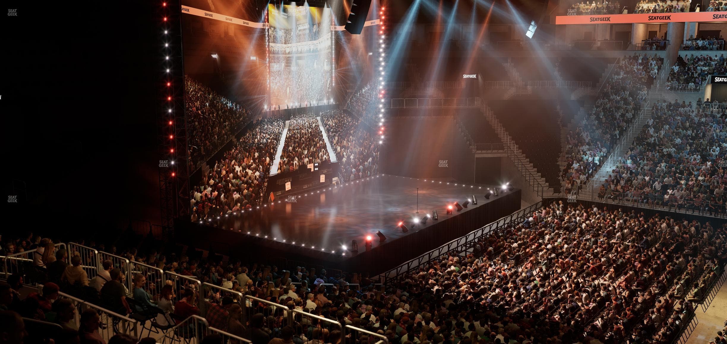 Barclays Center - Section 124 Seat View