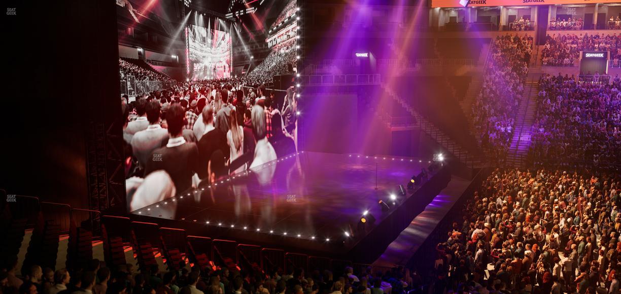 Barclays Center - Section 125 Seat View