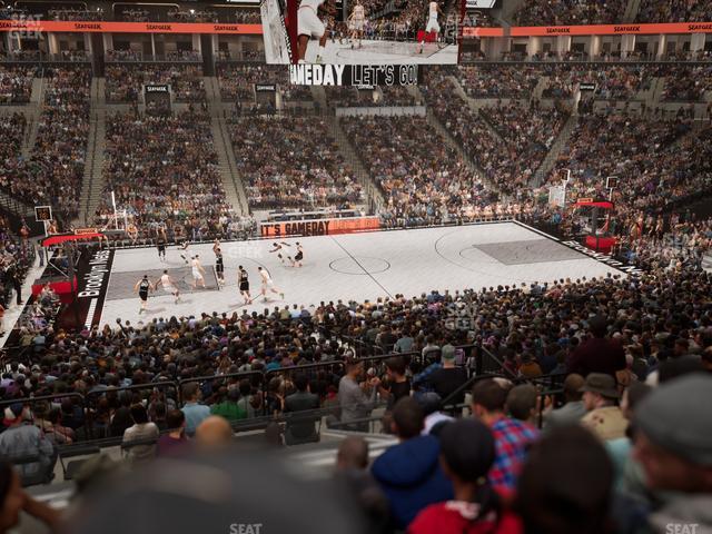 Barclays Center - Section 125 Seat View Barclays Center - Section 125 Seat View