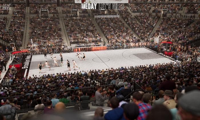 Barclays Center - Section 125 Seat View