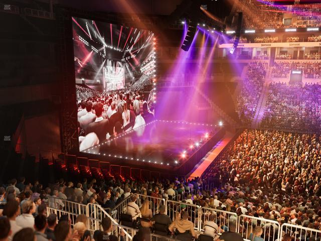 Barclays Center - Section 125 Seat View