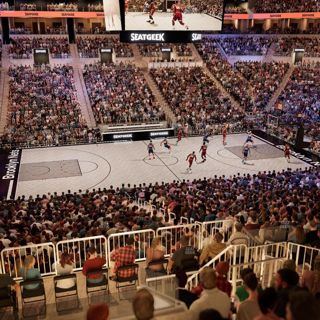 Barclays Center - Section 125 Seat View