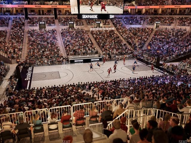 Barclays Center - Section 125 Seat View