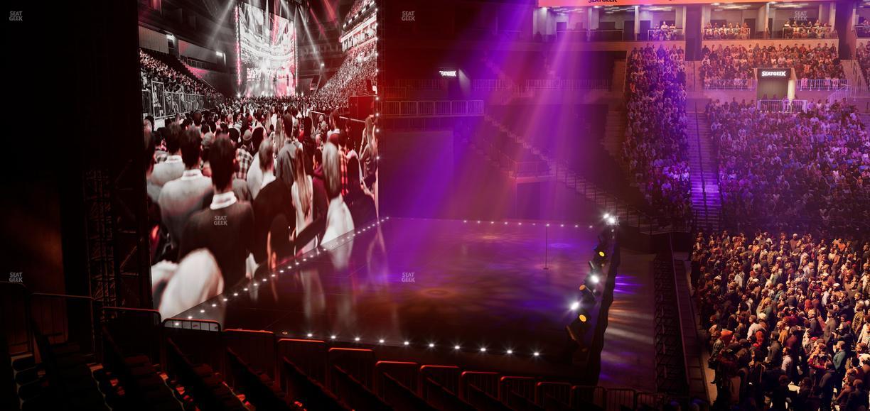 Barclays Center - Section 126 Seat View