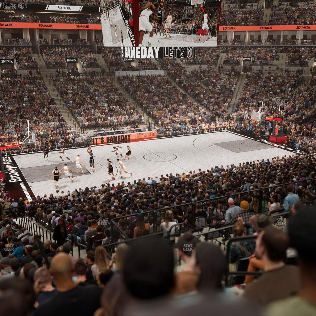 Barclays Center - Section 126 Seat View