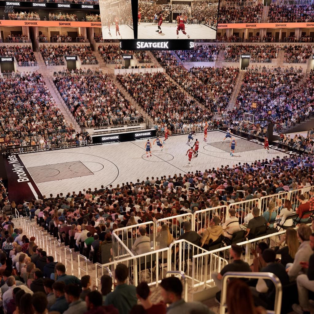 Barclays Center - Section 126 Seat View