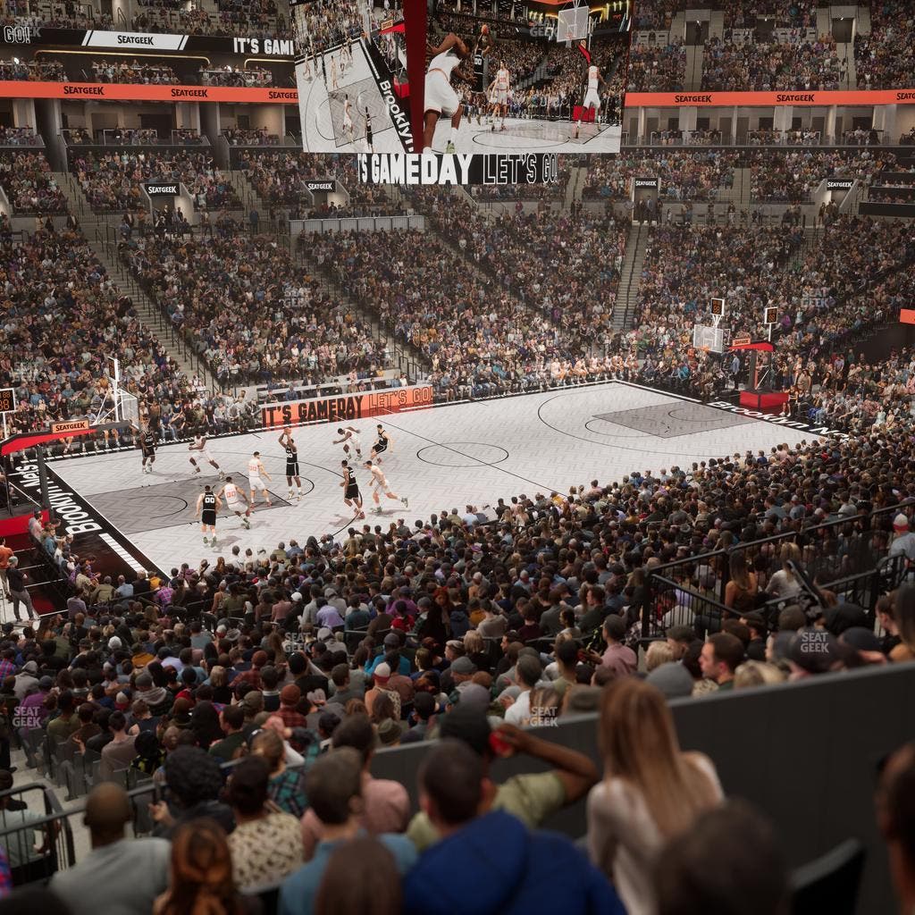 Barclays Center - Section 127 Seat View