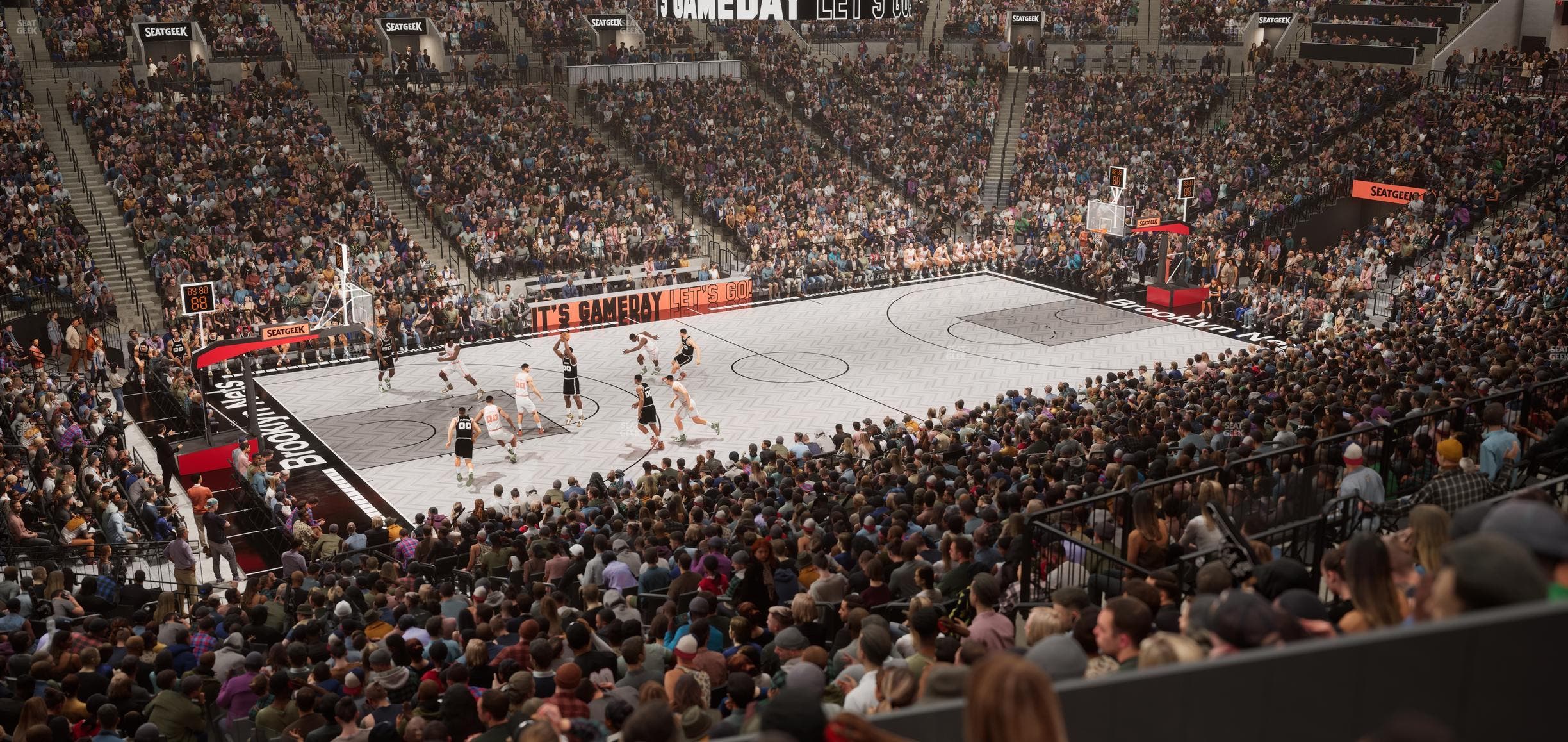 Barclays Center - Section 127 Seat View