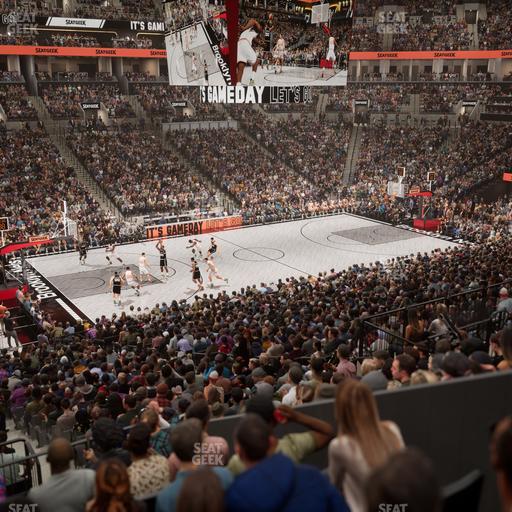 Barclays Center - Section 127 Seat View