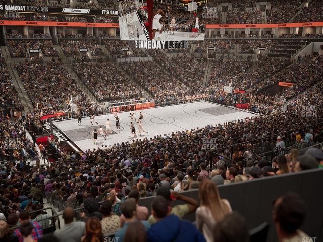 Barclays Center - Section 127 Seat View