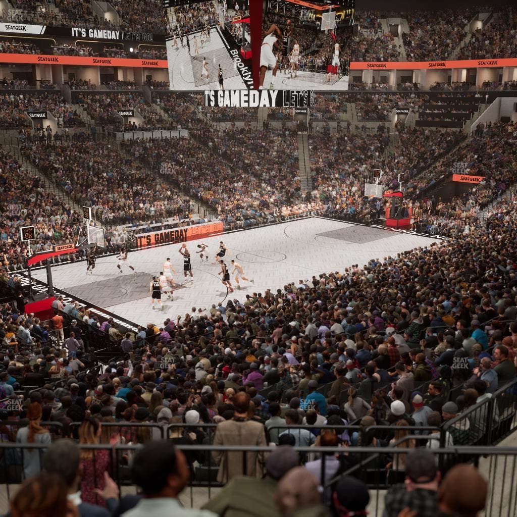 Barclays Center - Section 128 Seat View