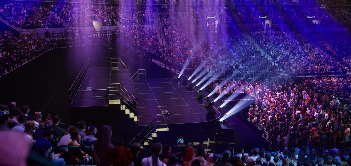 Barclays Center - Section 128 Seat View