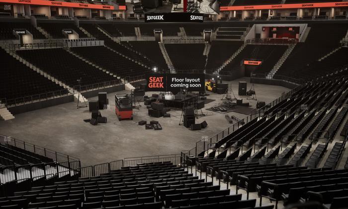 Barclays Center - Section 129 Seat View