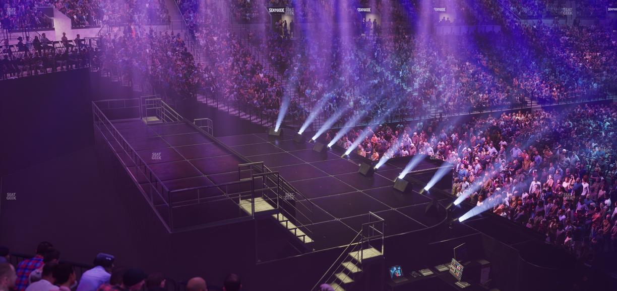 Barclays Center - Section 129 Seat View