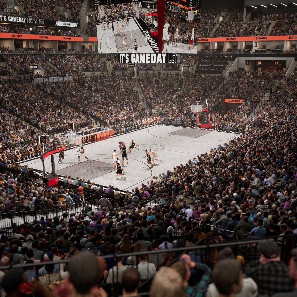 Barclays Center - Section 129 Seat View