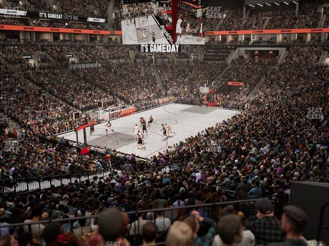 Barclays Center - Section 129 Seat View Barclays Center - Section 129 Seat View