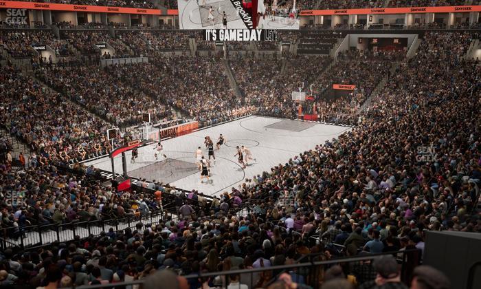 Barclays Center - Section 129 Seat View