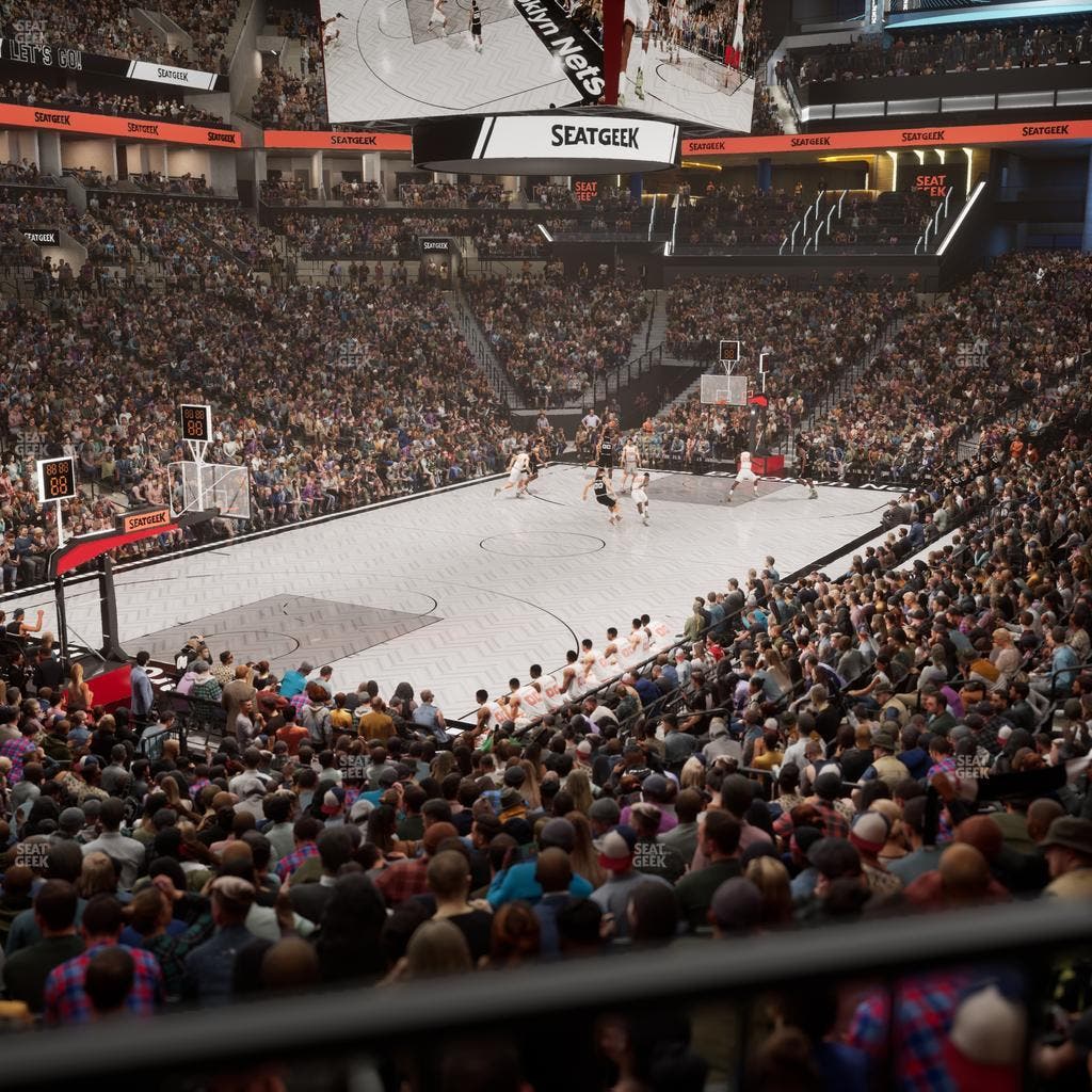 Barclays Center - Section 13 Wc Seat View