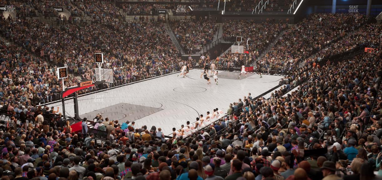 Barclays Center - Section 13 Wc Seat View