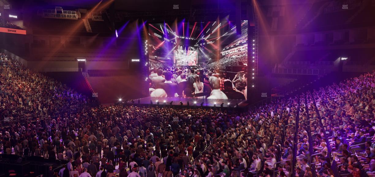 Barclays Center - Section 13 Wc Seat View