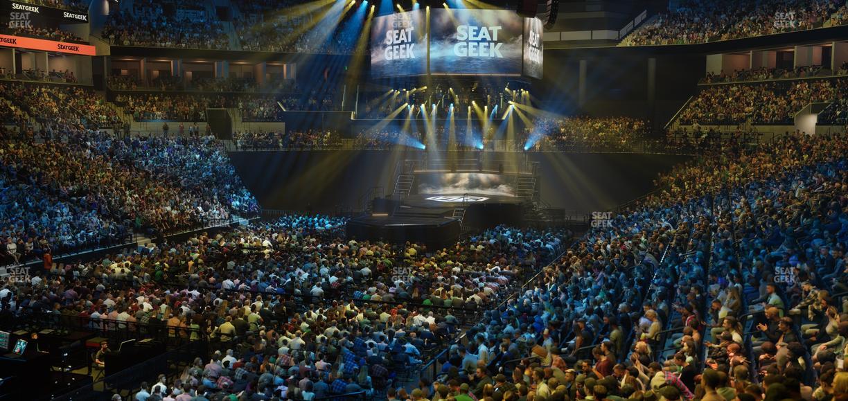 Barclays Center - Section 13 Wc Seat View