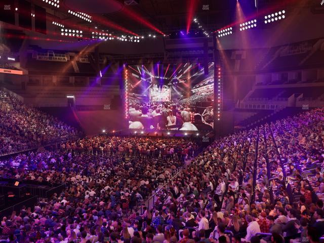 Barclays Center - Section 13 Wc Seat View