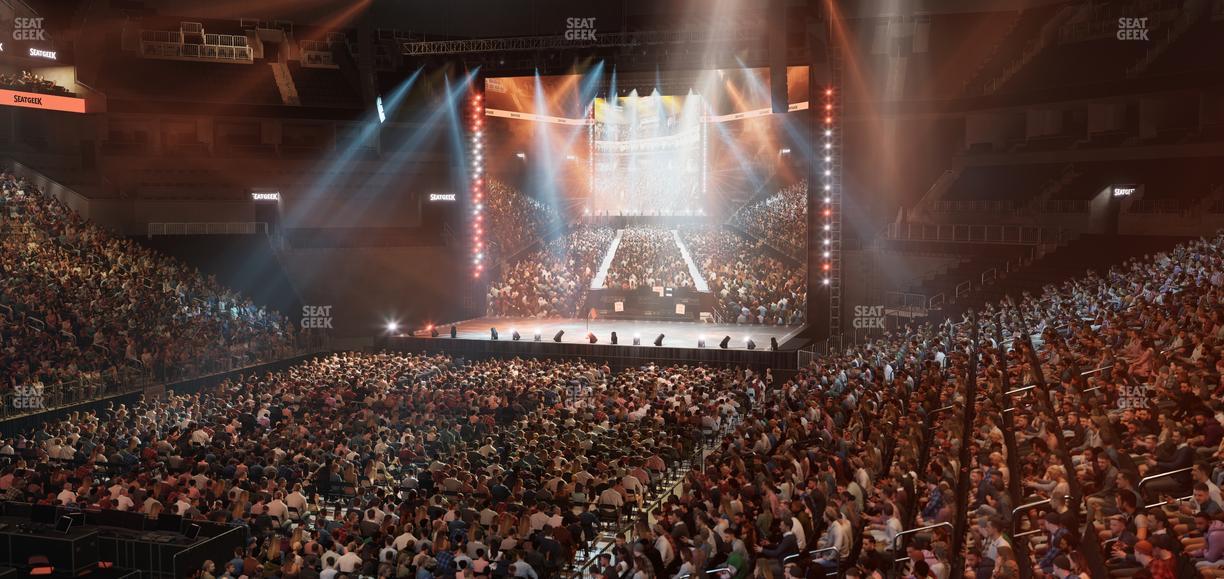 Barclays Center - Section 13 Wc Seat View