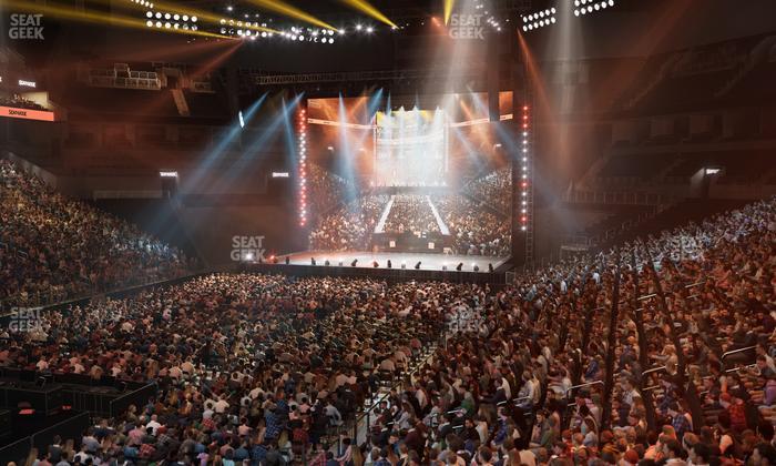 Barclays Center - Section 13 Wc Seat View