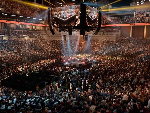 Barclays Center - Section 13 Wc Seat View